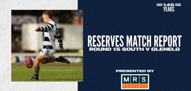 MRS Property Reserves Match Report Round 15: vs Glenelg